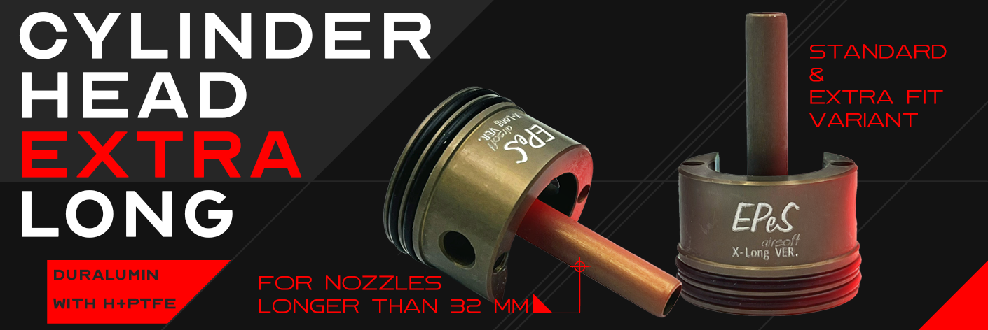 Cylinder head extra long