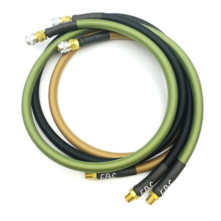 HPA S&F hose – female QD + 1/8NPT – 100cm