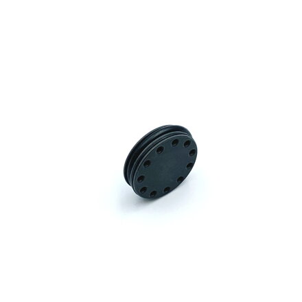 Piston head AEG Duralumin H+PTFE