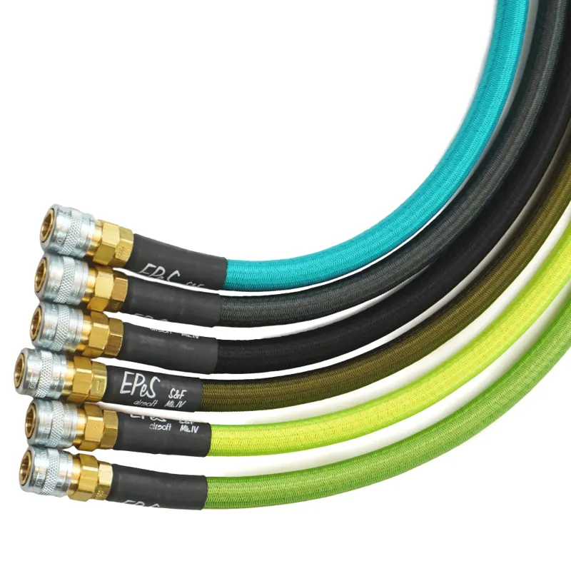 HPA S&F hose – female QD + 1/8NPT – 100cm