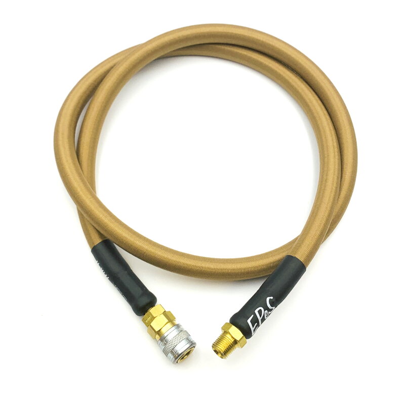 HPA S&F hose – female QD + 1/8NPT – 100cm
