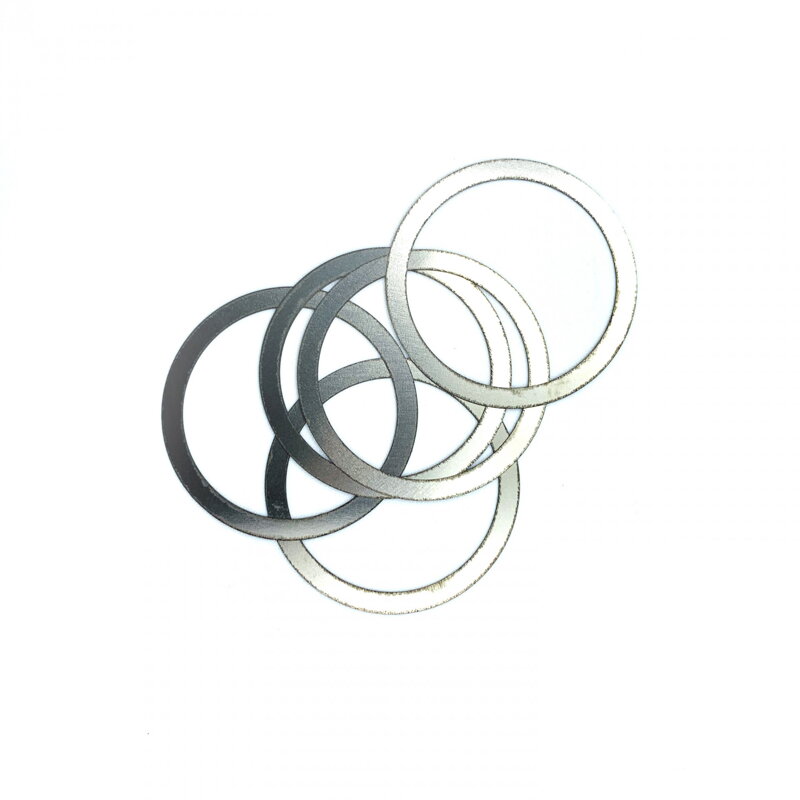 AR15 barrel nut spacer – 0,1  mm (5 pcs)