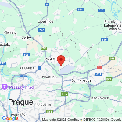 Google map: Kosarova 749/23 197 00 Prague - Kbely 